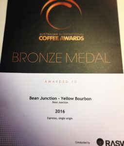 Bronze Label for Yellow Bourbon